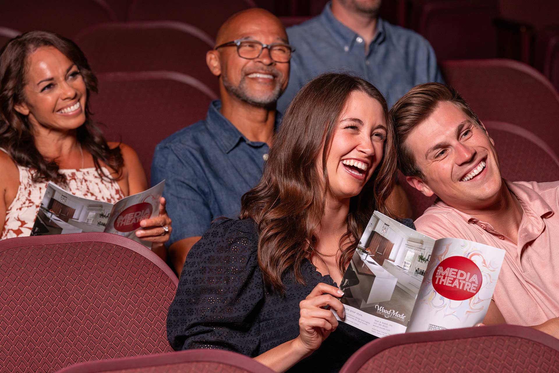 Couple Enjoying Movie